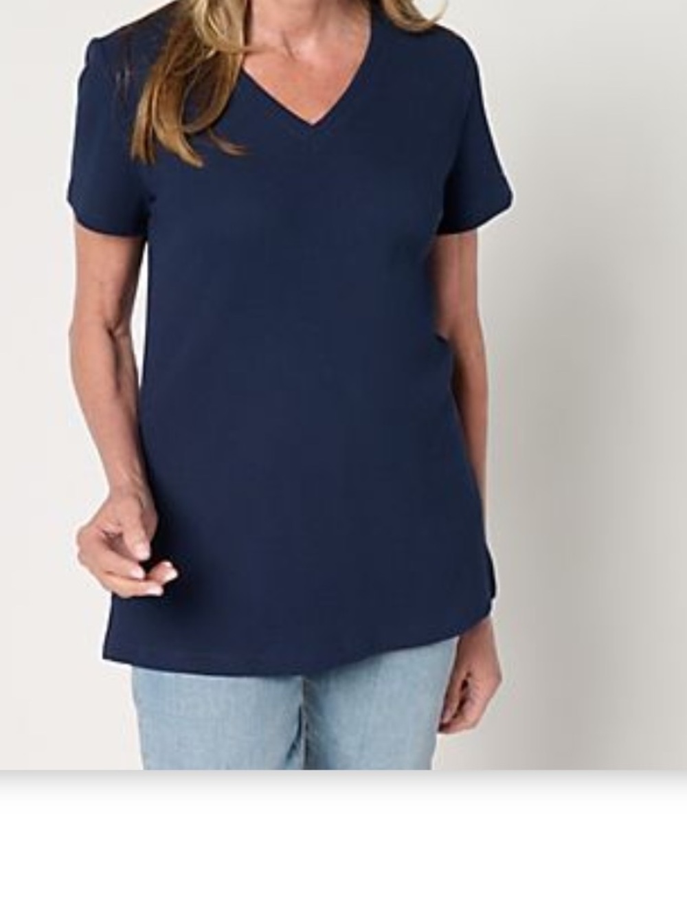 Belle by Kim Gravel Baby Waffle G
Short Sleeve V-Neck Top - Twilight